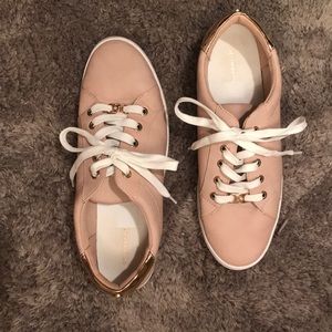 Liz Claiborne rose gold sneakers